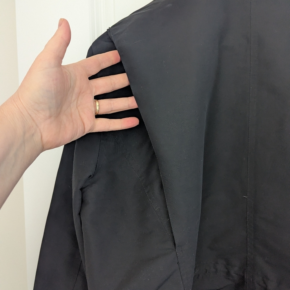 Ralph Lauren Chore Coat Barn Jacket Black Water Repellent Size Large - Picture 14 of 16